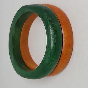 Wooden Bangles Set Of 2